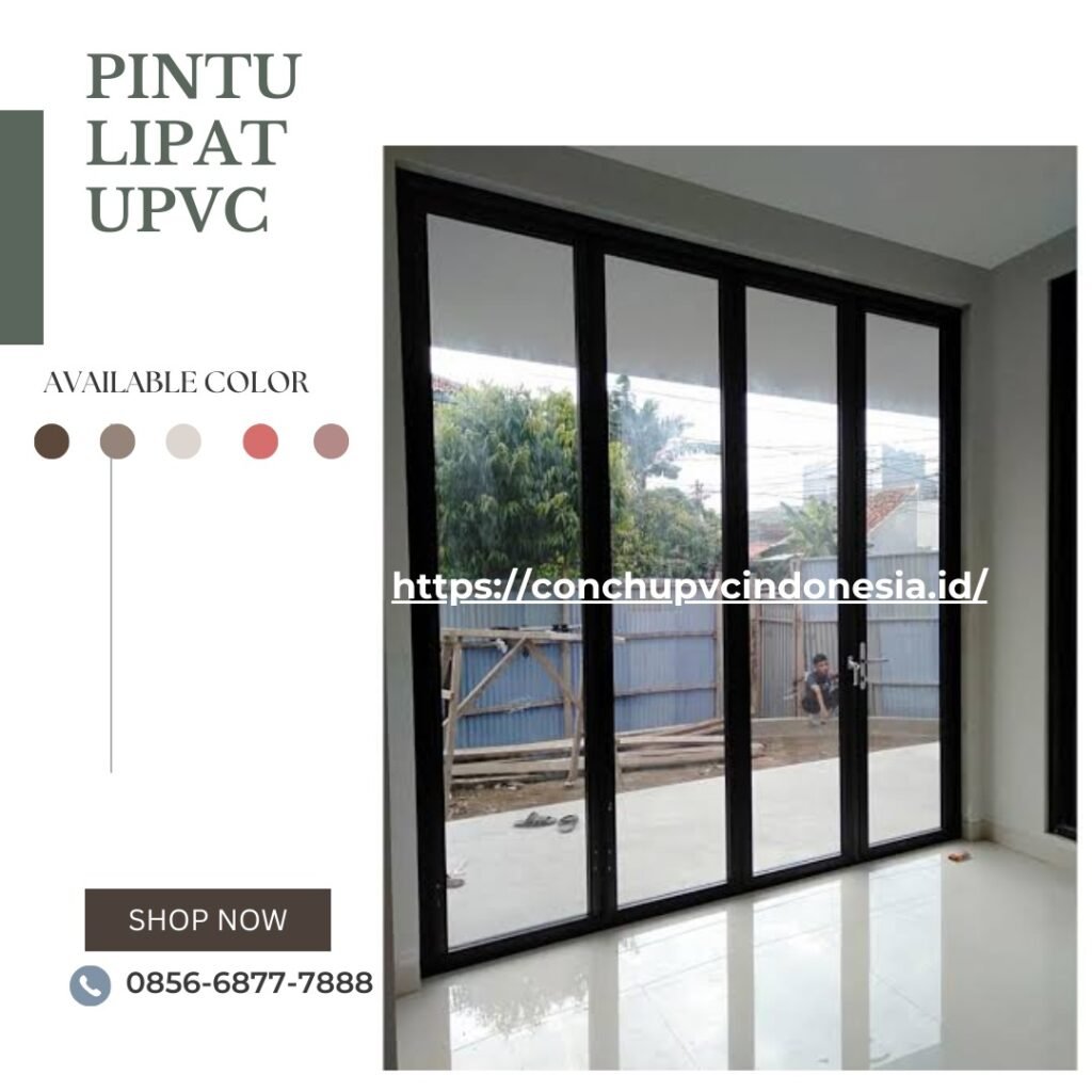 pintu belakang upvc