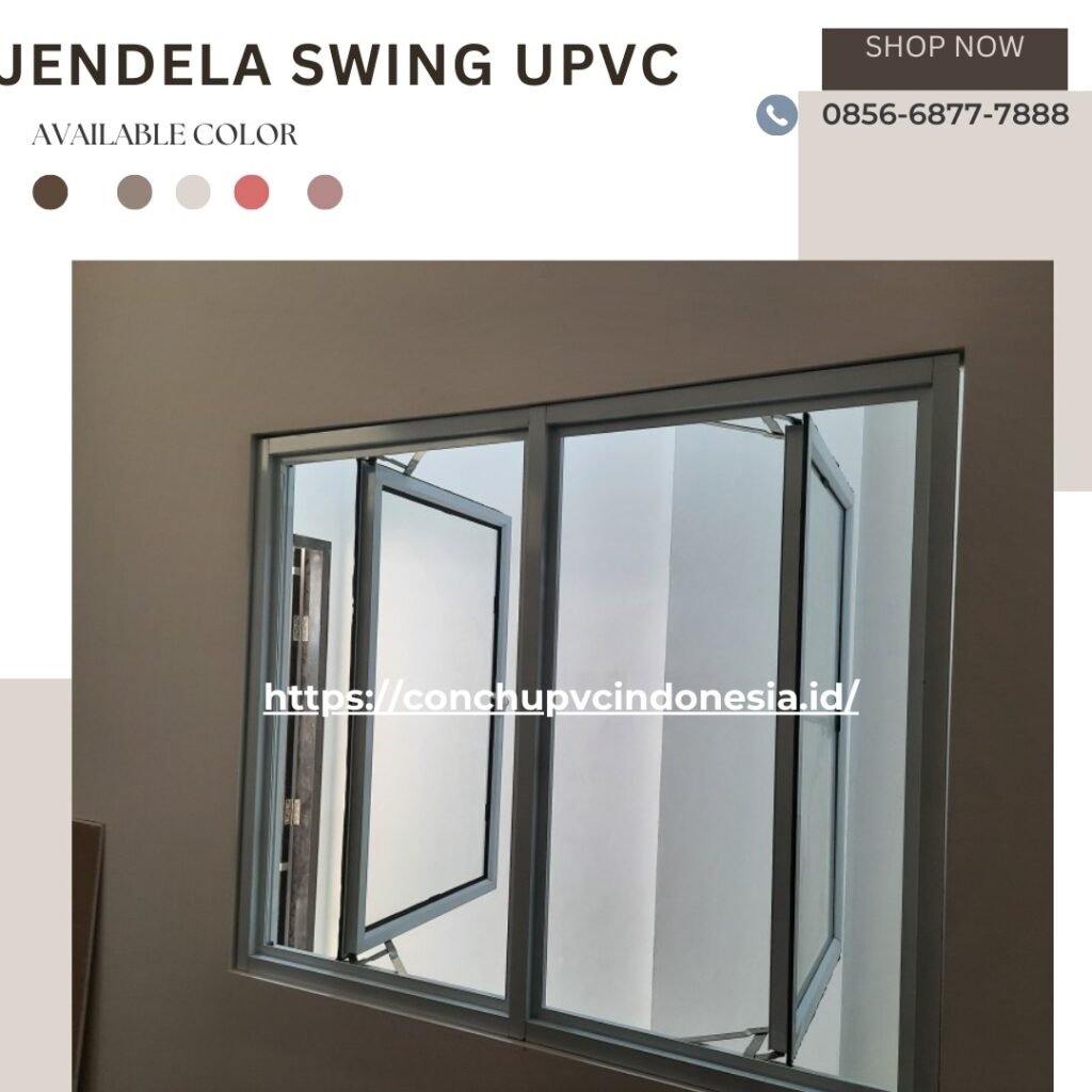 kelebihan jendela upvc