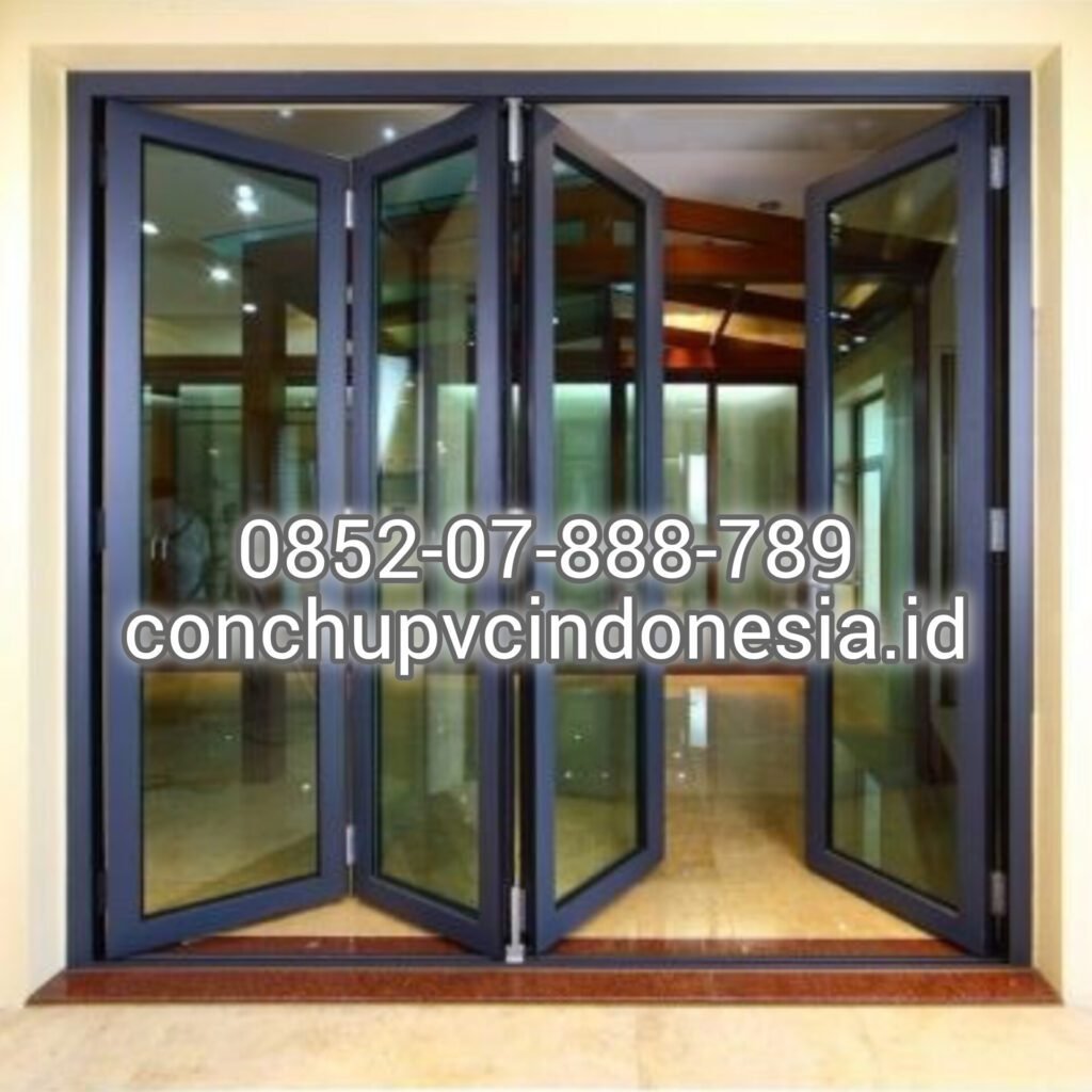 pintu lipat upvc