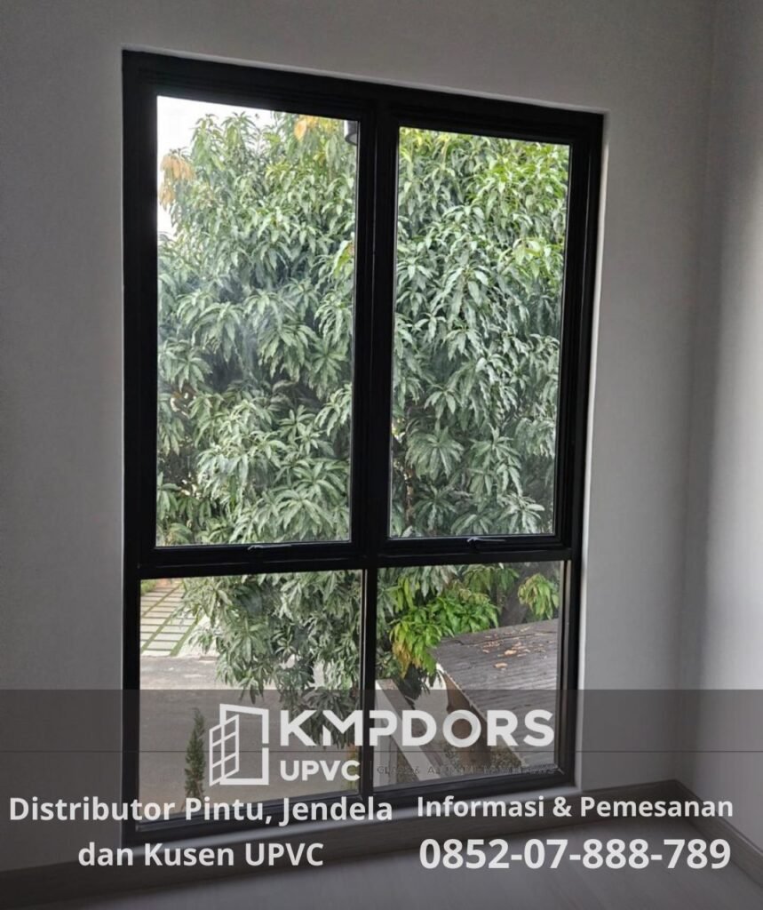 pintu upvc kamar tidur