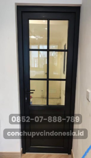 pintu upvc black