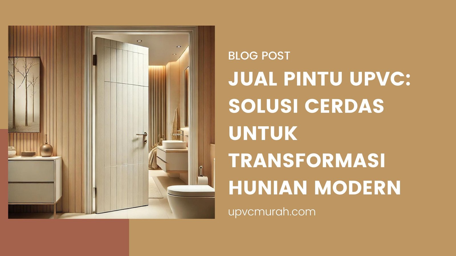 Jual Pintu uPVC Solusi Cerdas untuk Transformasi Hunian Modern