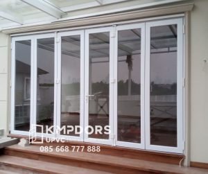 Pintu Lipat UPVC 6 Daun